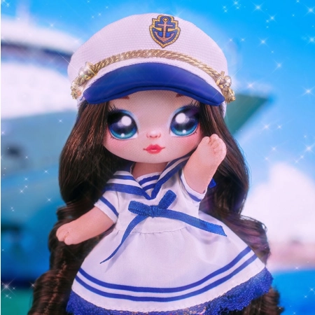 Na Na Na Surprise Sparkle Lalka Sailor Blu Torebka